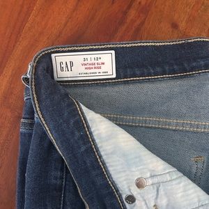 Gap Vintage Slim High Rise Jeans - Size 31